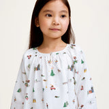 Petite Plume Holiday Town Delphine Nightgown