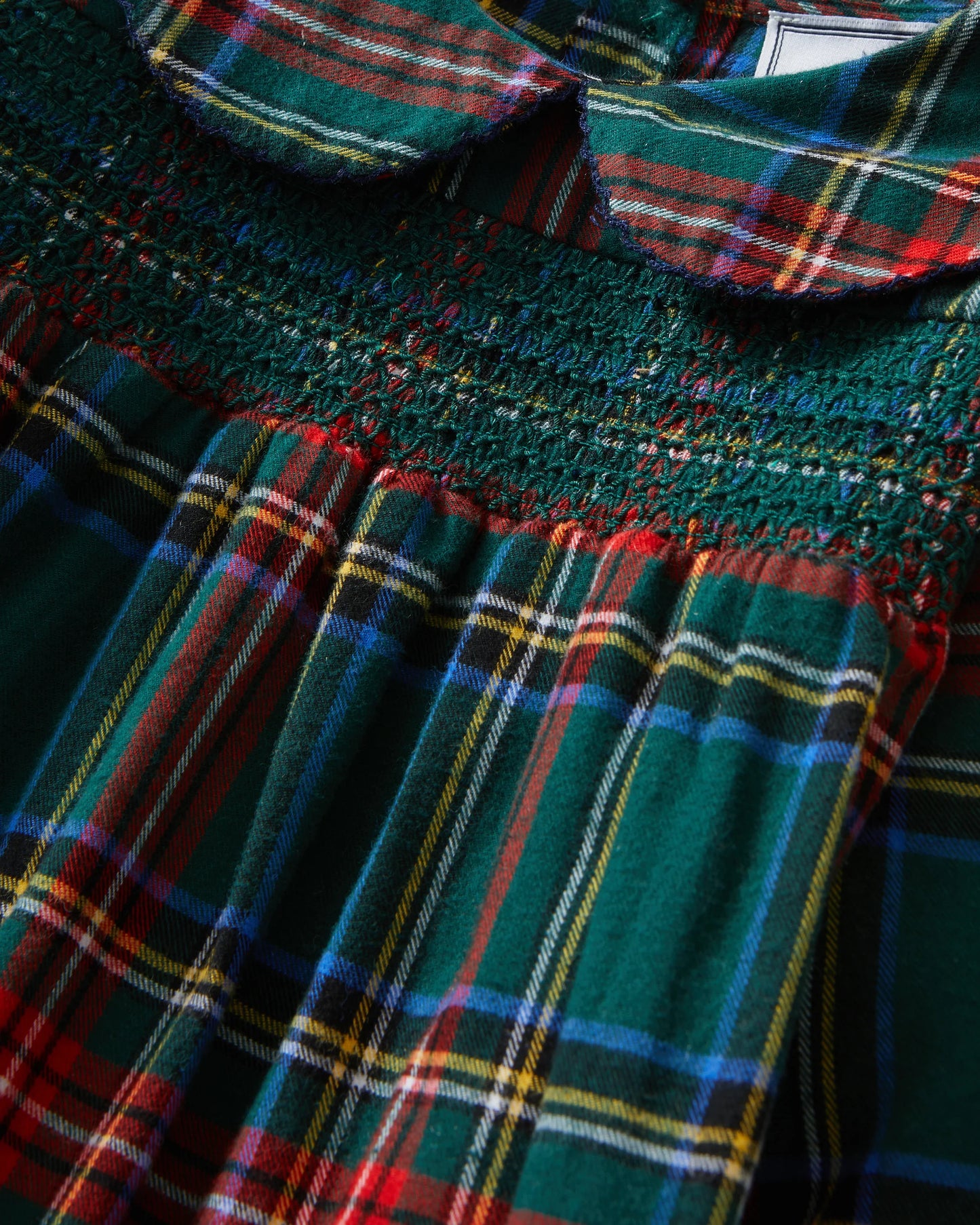 Petite Plume Kensington Tartan Brushed Twill Eloise Children's Nightgown