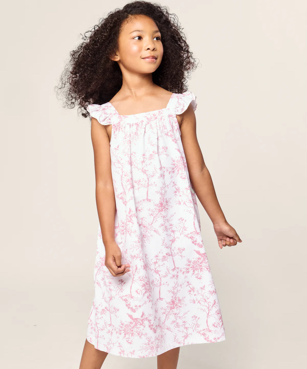 Petite Plume Pink Timeless Toile Clara Nightgown