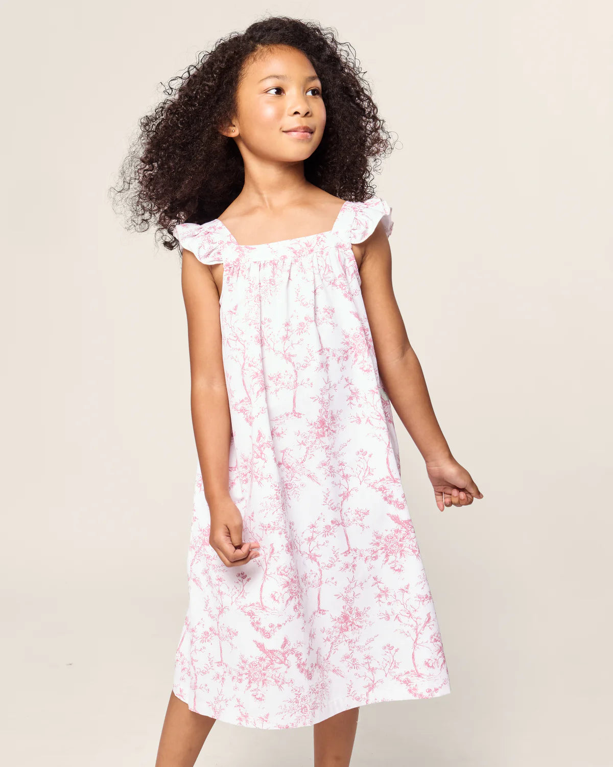 Petite Plume Pink Timeless Toile Clara Nightgown