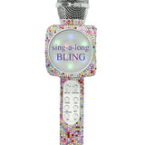 Confetti Bling Karaoke Microphone and Bluetooth Speaker