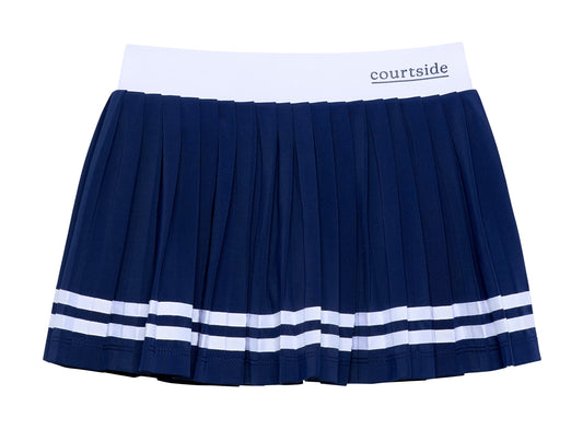 Courtside Kids Girls League Navy Skort
