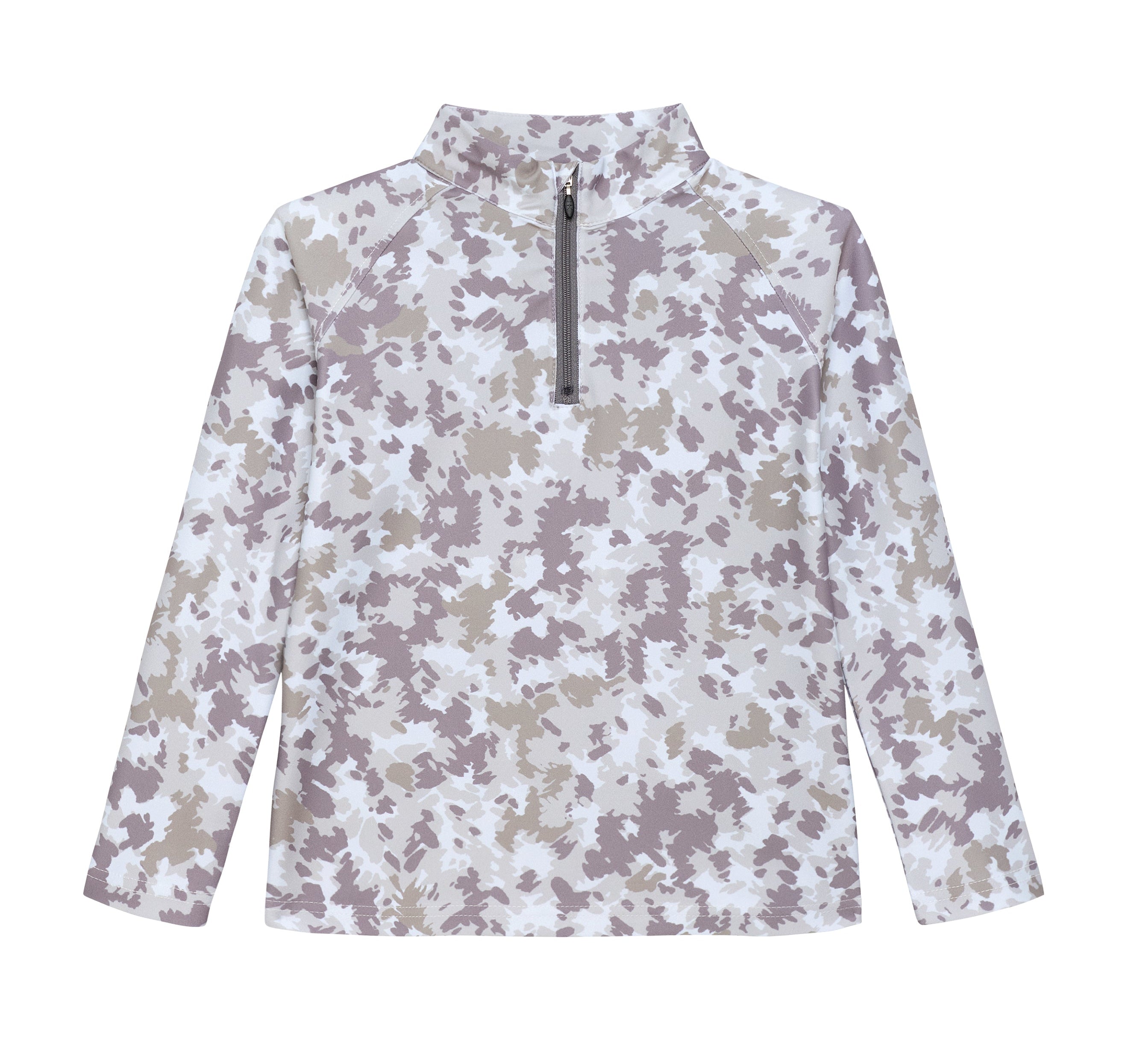 Camo Retro Half-Zip