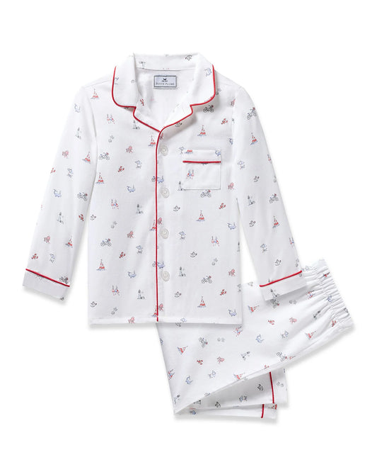 Coastal Charms Twill Children's Pajama Set