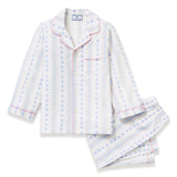 Petite Plume Cottage Stripe Children's Pajama Set