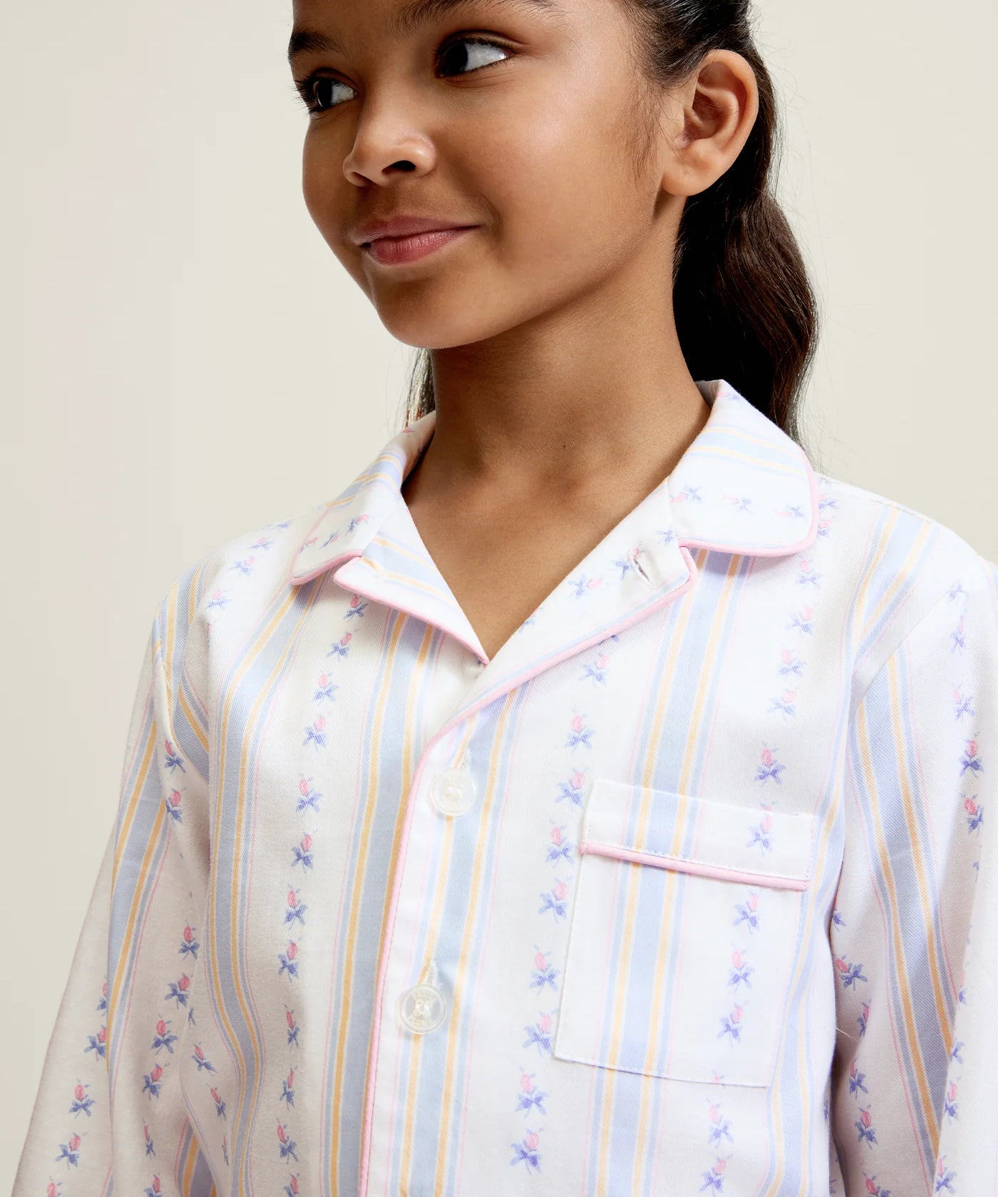 Cottage Stripe Children's Pajama Set