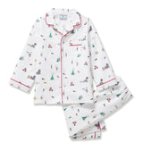 Petite Plume Holiday Town Pajama Set