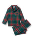 Petite Plume Children's Kensington Tartan Brushed Twill Pajama Set