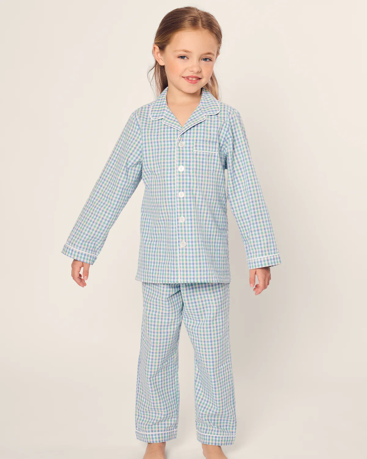 Petite Plume Spring Gingham Children's Pajama Set