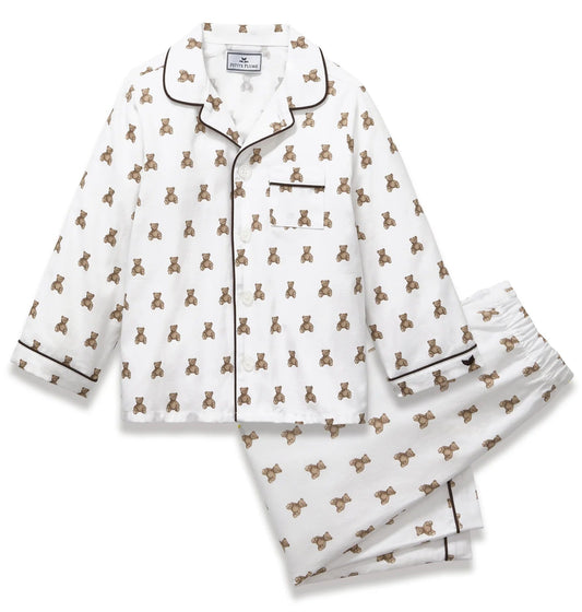 Petite Plume Teddy Tales Children's Pajama Set