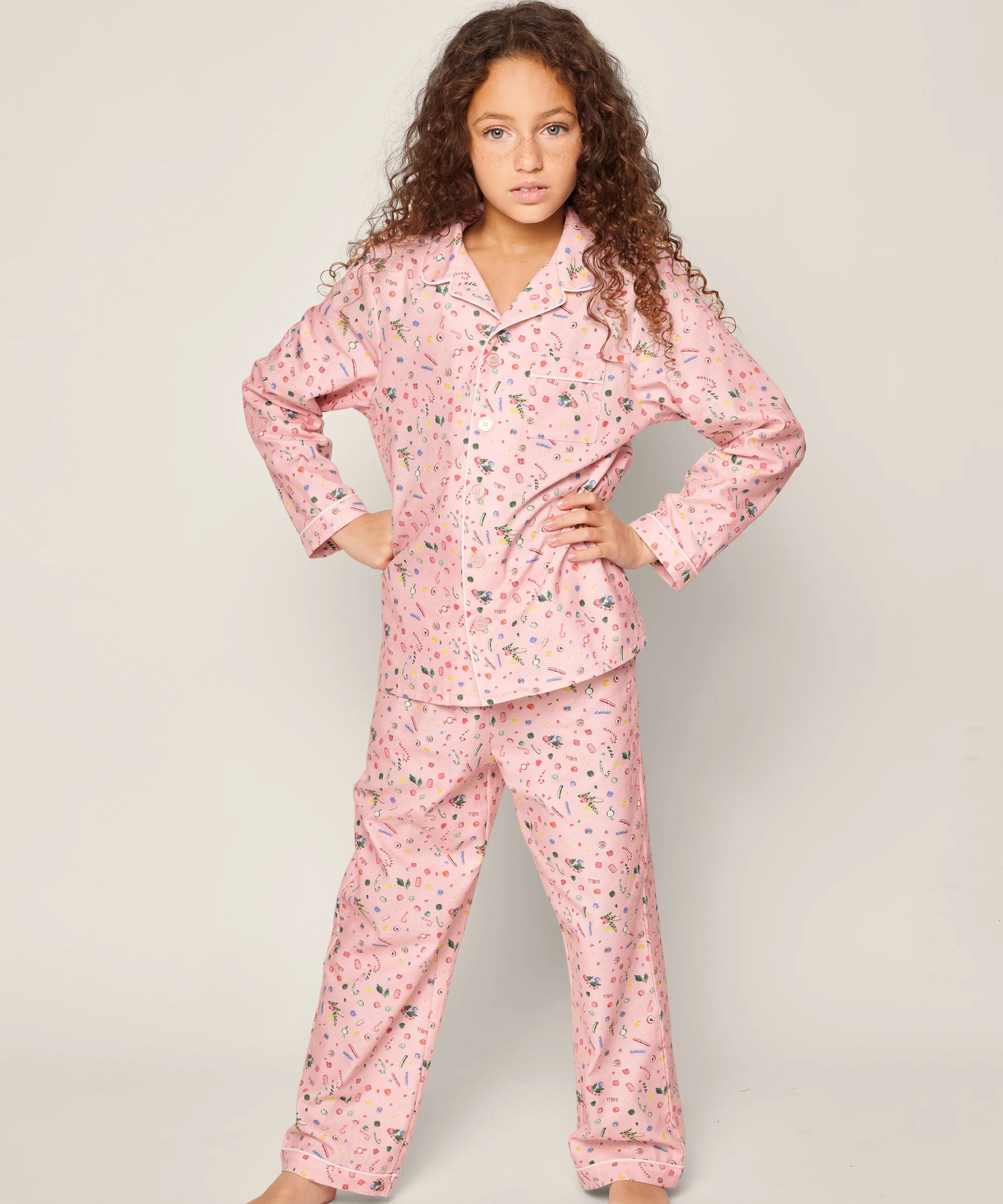 Petite Plume Vintage Sweets Christmas Pajama Set
