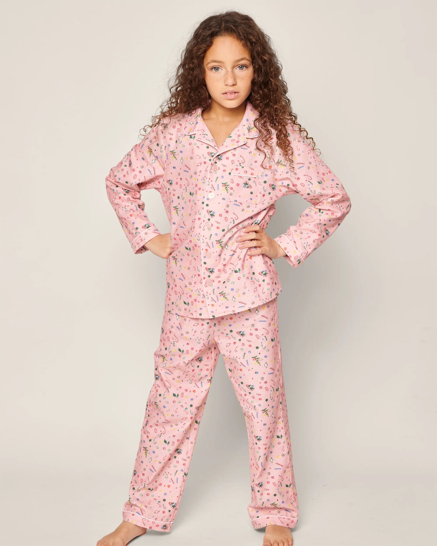 Petite Plume Vintage Sweets Christmas Pajama Set