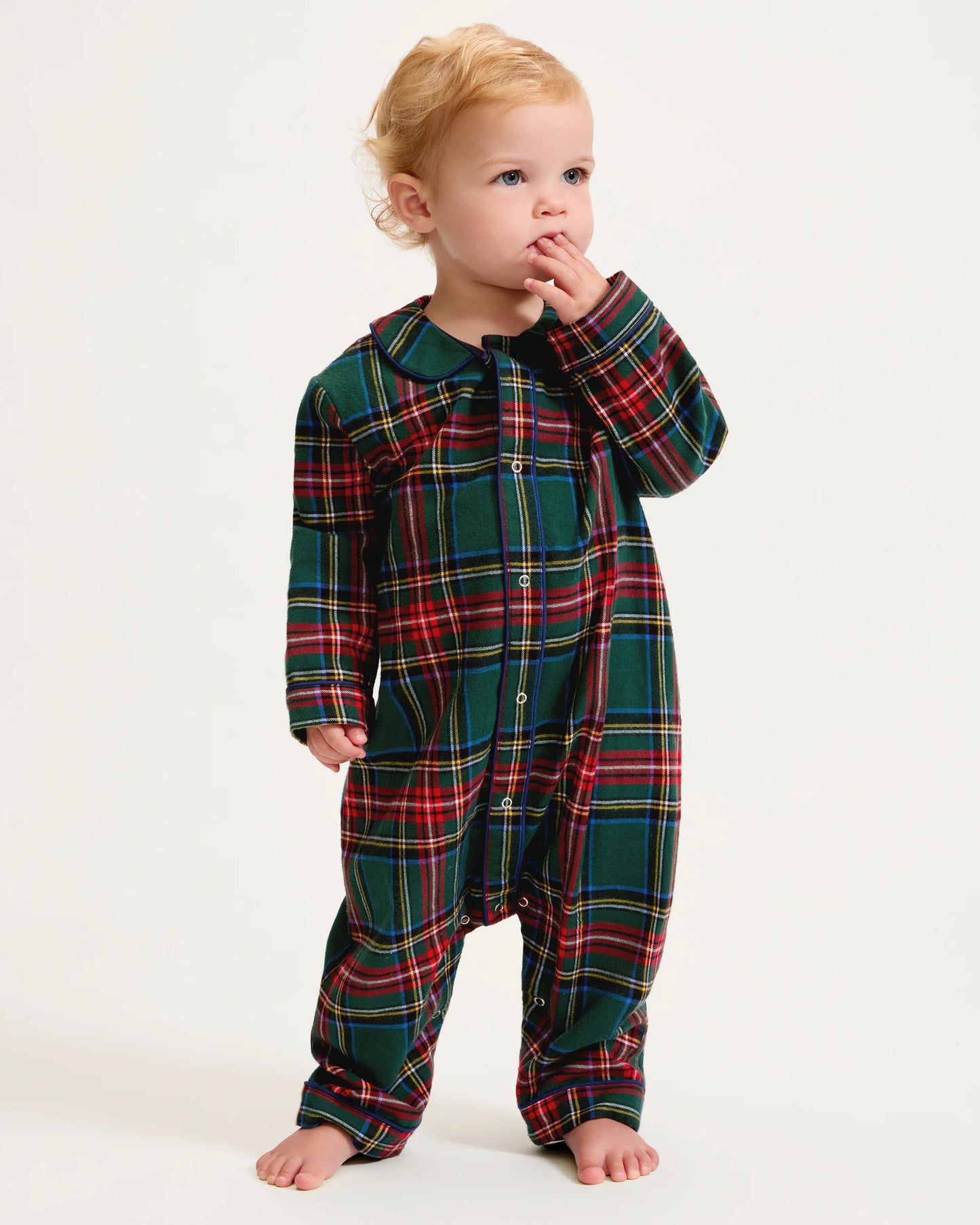Kensington Tartan Brushed Twill Cambridge Romper