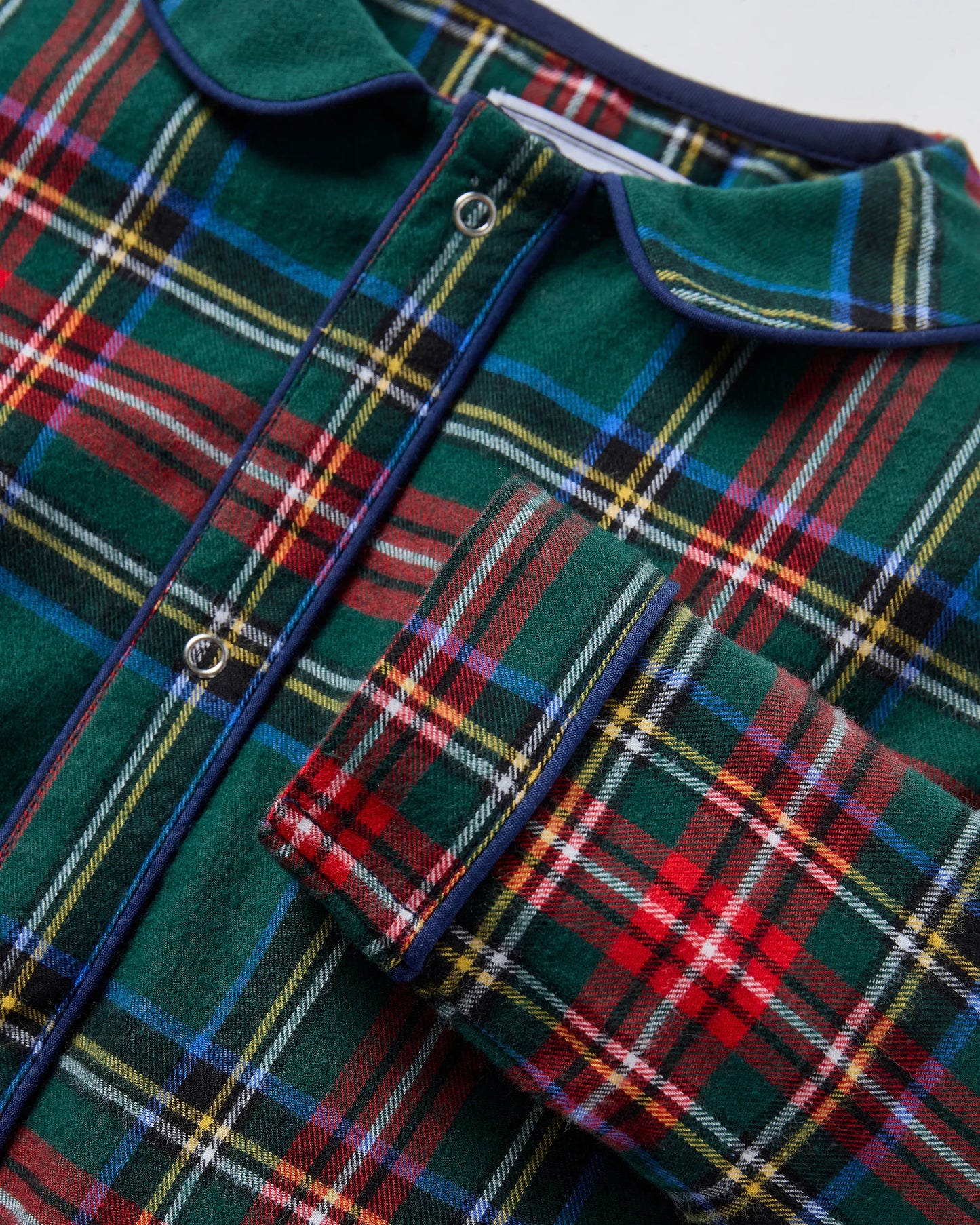 Kensington Tartan Brushed Twill Cambridge Romper