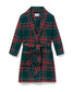 Petite Plume Kensington Tartan Brushed Twill Robe
