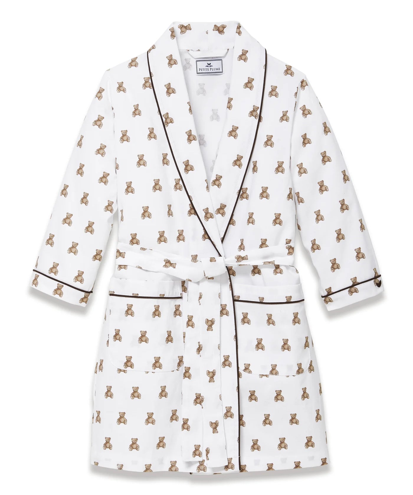 Petite Plume Teddy Tales Brushed Twill Robe