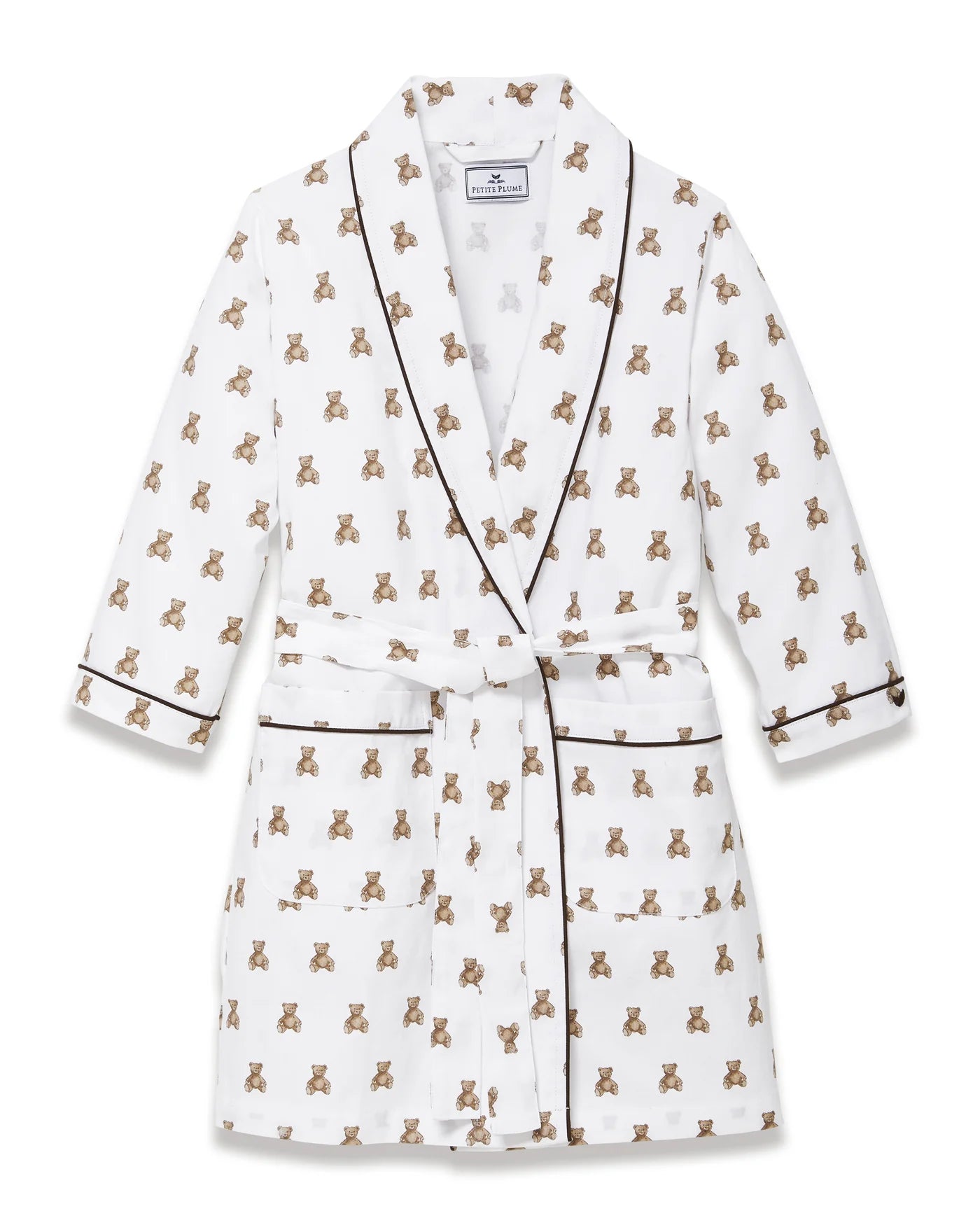 Petite Plume Teddy Tales Brushed Twill Robe