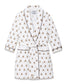 Petite Plume Teddy Tales Brushed Twill Robe