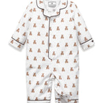 Petite Plume Teddy Tales Twill Classic Romper