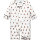 Petite Plume Teddy Tales Twill Classic Romper