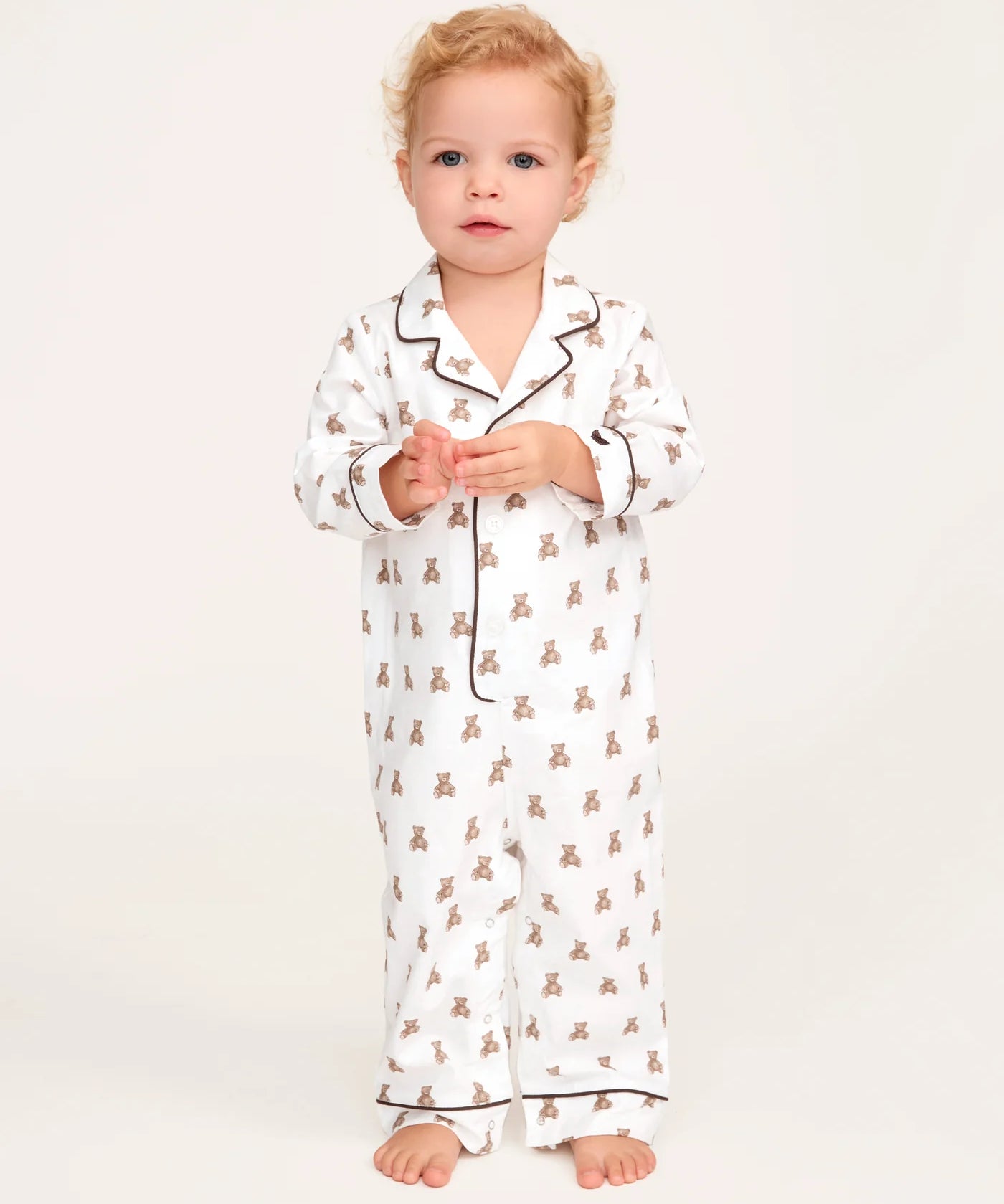 Teddy Tales Twill Classic Romper