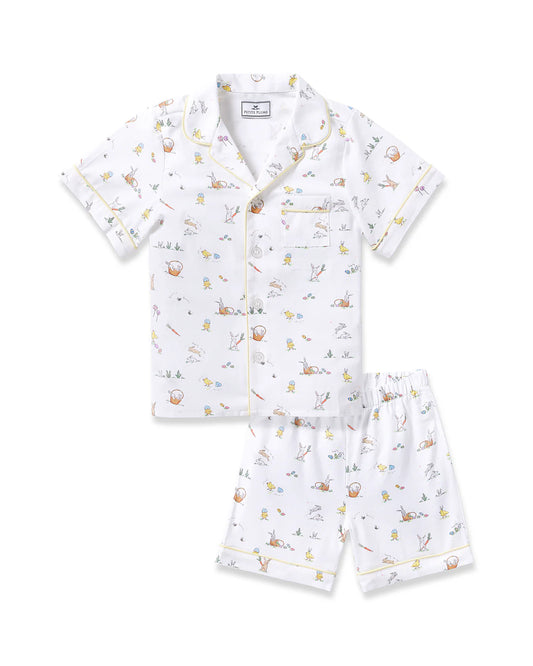 Petite Plume Easter Frolic Twill Short Set Pajamas