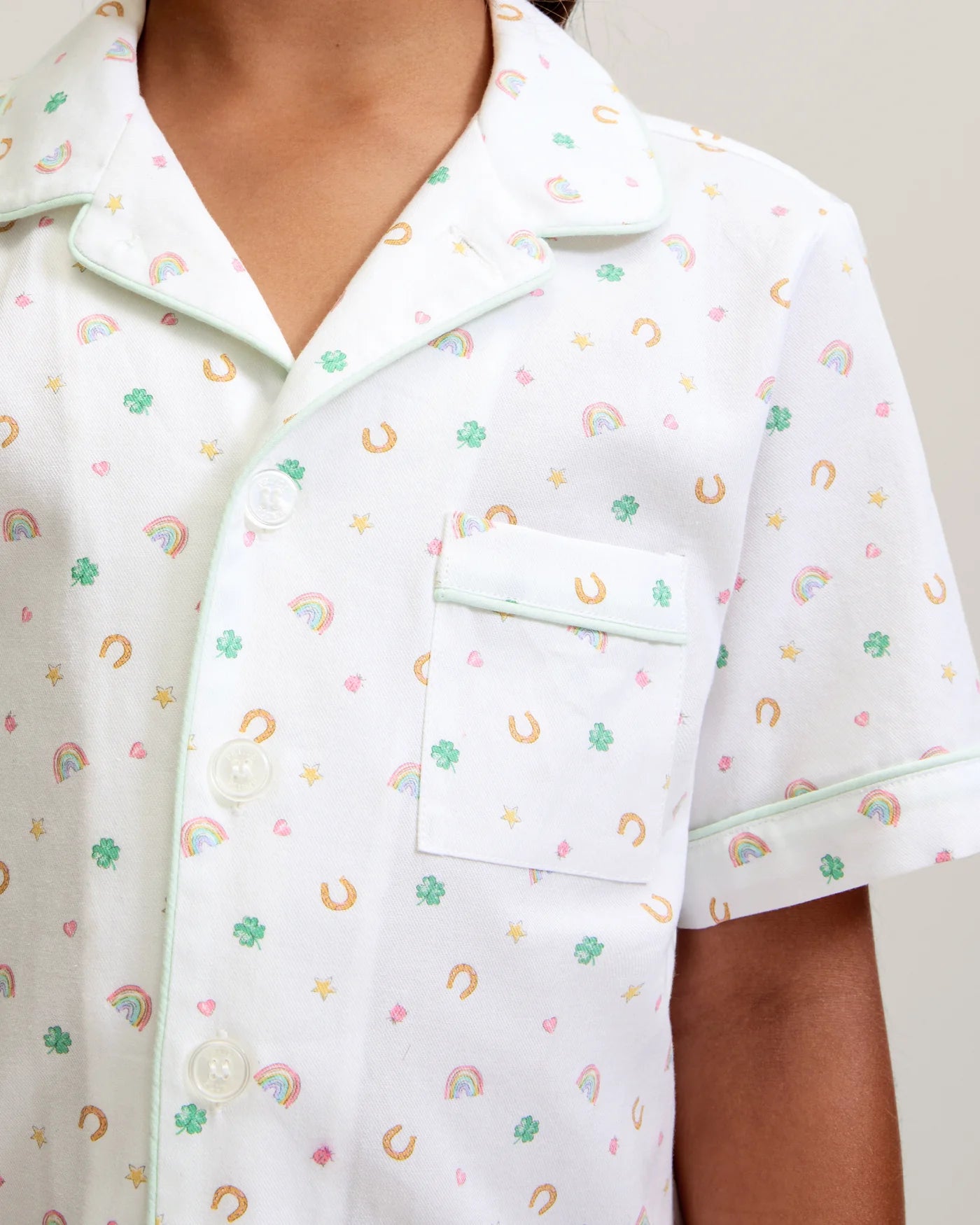 Good Luck Charms Children's Pajama Short Set