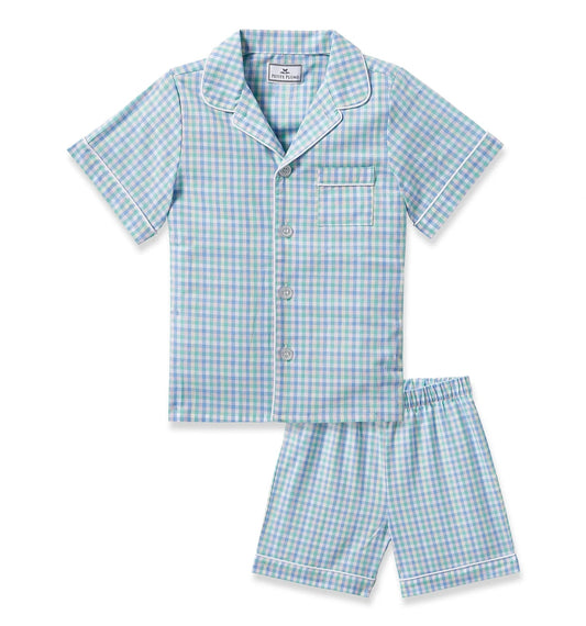 Petite Plume Spring Gingham Short Set