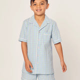 Petite Plume Spring Gingham Short Set