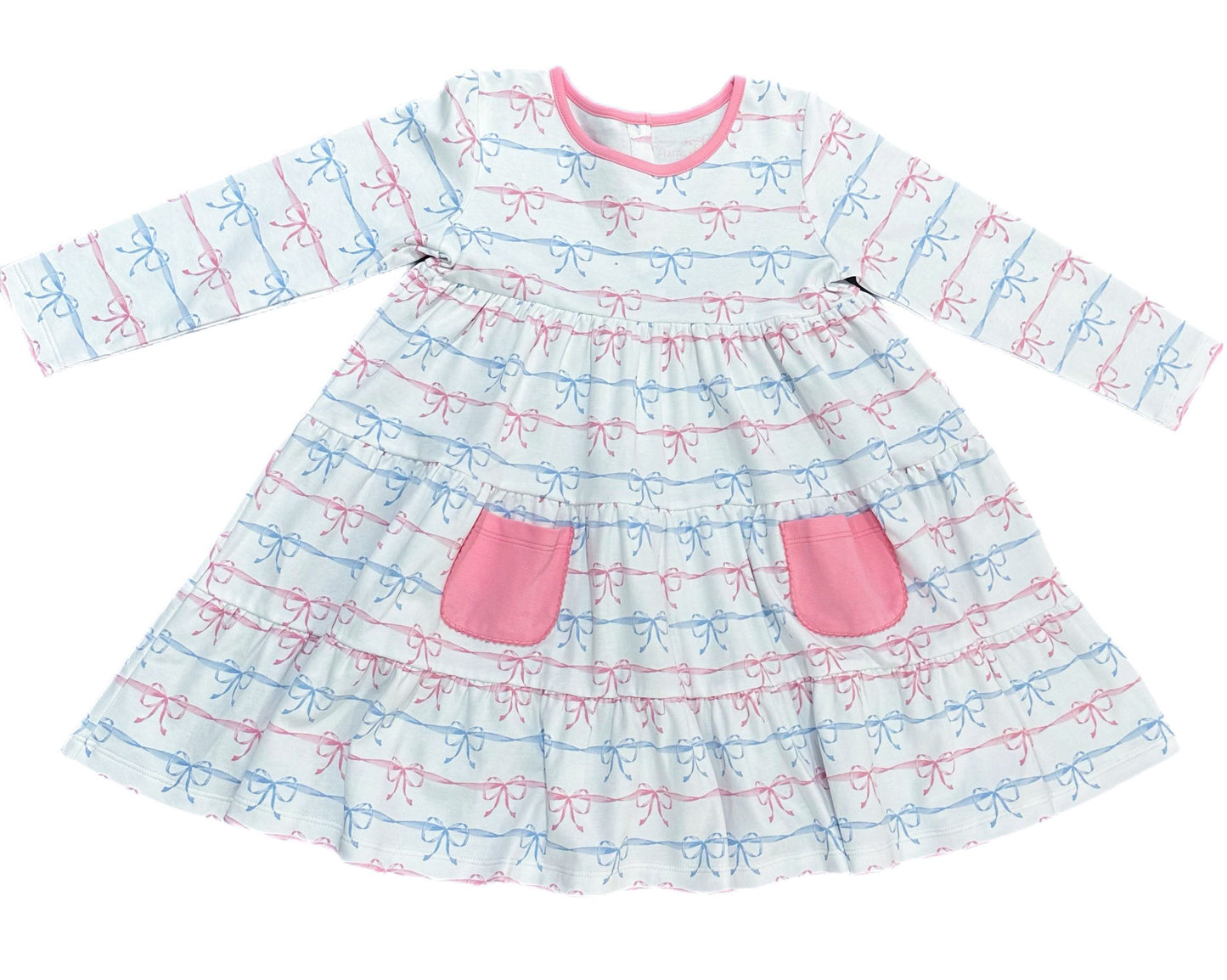 James and LottieTally Twirl Simply Sweet Bows Dress