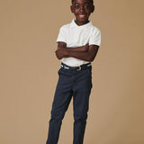 La Coqueta Navy Elio Boy Chinos