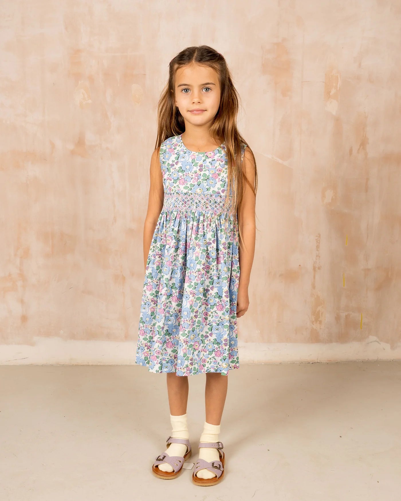 Question Everything Catheryn Smocked Dress