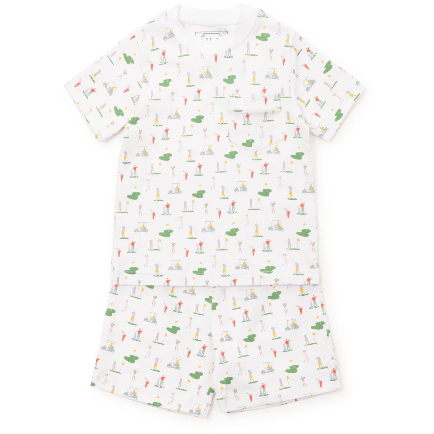 Lila and Hayes Charles Boys' Short Set - Golf Life