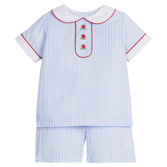Little English Charlie Short Set- Apples