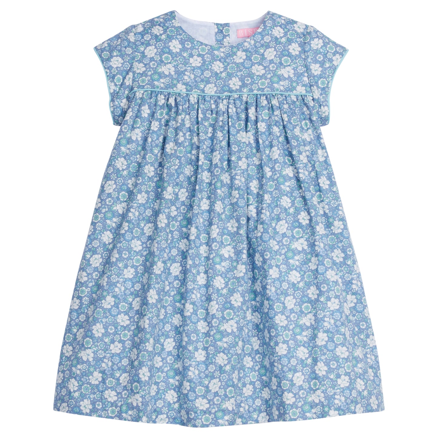 BISBY Charlotte Dress- Blue Bedford Gardens