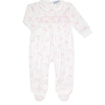 Nellapima Charming Bows Smocked Footie