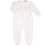 Nellapima Charming Bows Smocked Footie