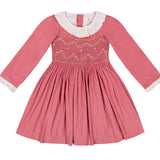 Antionette Paris Chiara Pink Smocked Dress