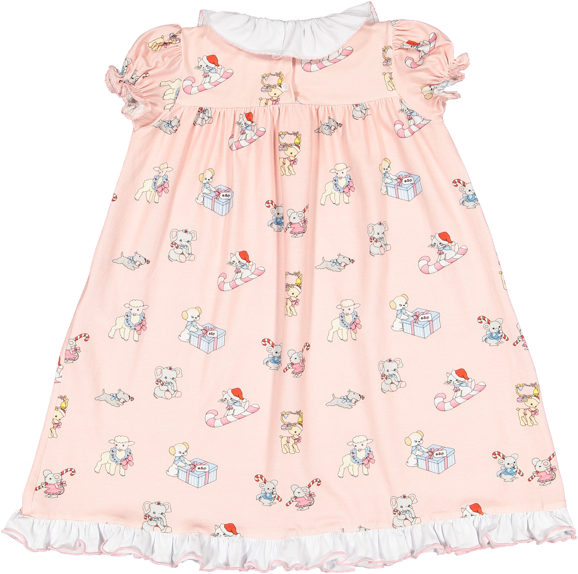 Sal and Pimenta Christmas Pets Nightgown