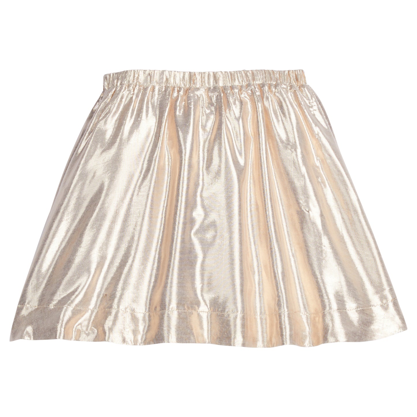 Bisby Circle Skirt - Gilt Metallic