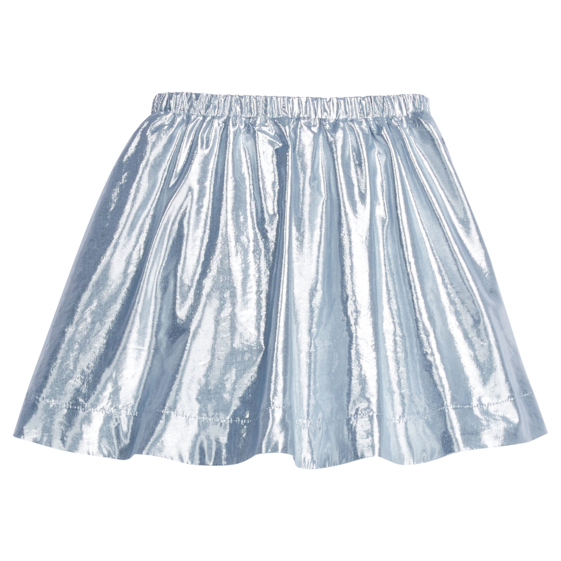 Metallic circle skirt hotsell