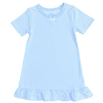 Goodnight Caroline The Claire- Blue Micro Stripe