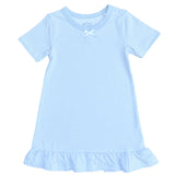 Goodnight Caroline The Claire- Blue Micro Stripe