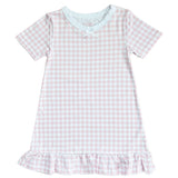 Goodnight Caroline The Claire- Blush Gingham