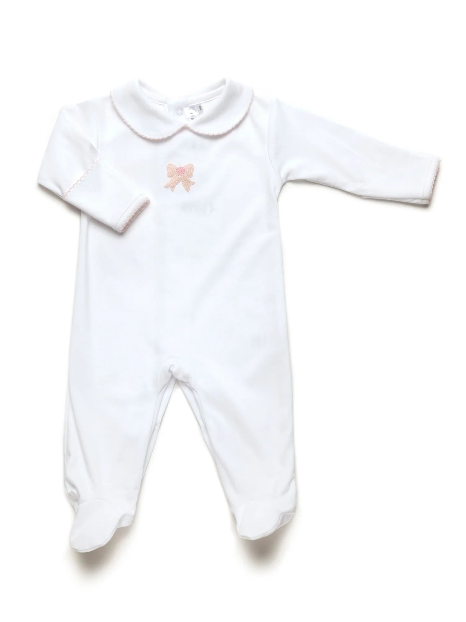 Milly Marie Classic Bow Collared Footie
