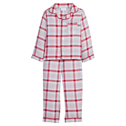 Little English Classic Pajama Set - Holiday Plaid