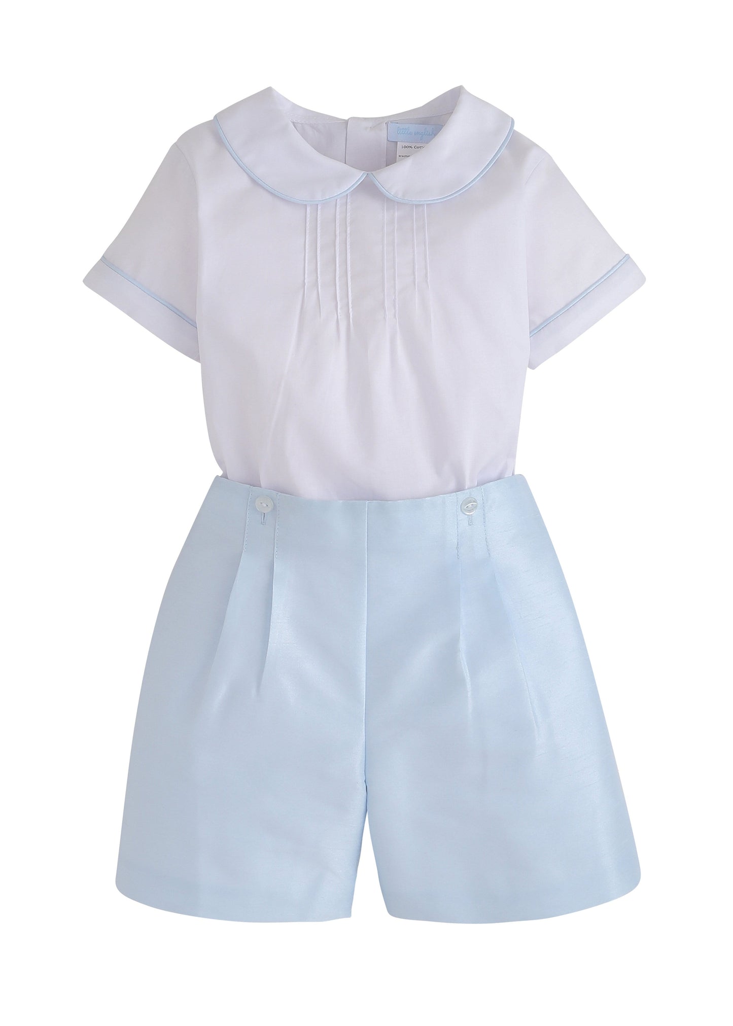 Little English Classic Wedding Short Set - Light Blue