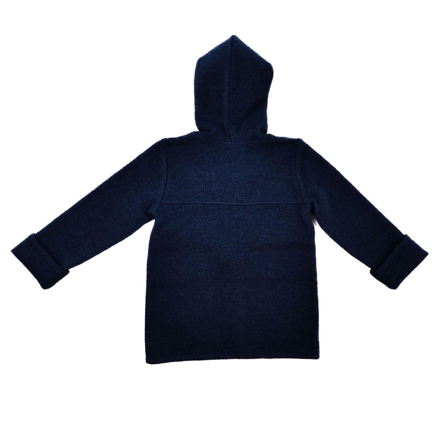 Marae Kids Boys Dress Coat with Hood and Toggles- Navy