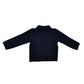 Marae Kids Boys Classic Button Down Coat- Navy