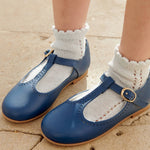 La Coqueta Openwork Short Girl Socks  - Off White